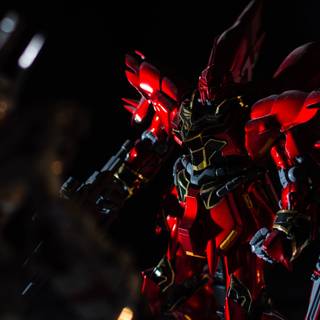 Red Gundam wallpaper