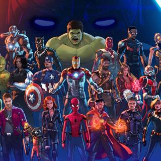iPad Marvel wallpaper