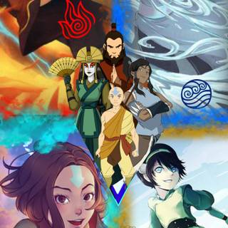 Avatar Tenzin mobile wallpaper