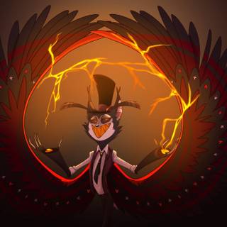 Dusk Hazbin Hotel desktop wallpaper