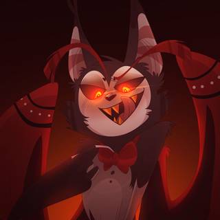 Dusk Hazbin Hotel desktop wallpaper