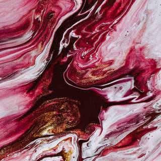 Oil painting iPhone red black wallpaper