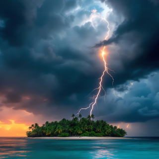 Depth Effect iPhone wallpaper