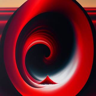 Oil painting iPhone red black wallpaper
