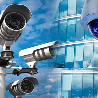 Security camera wallpaper