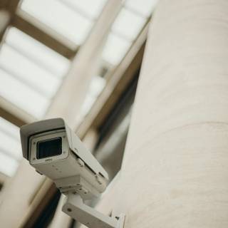 Security camera wallpaper