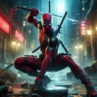 4k Deadpool wallpaper