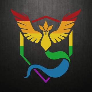Rainbow Phoenix wallpaper