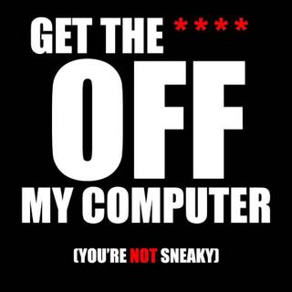 Get out of my Chromebook wallpaper