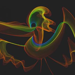 Rainbow Phoenix wallpaper