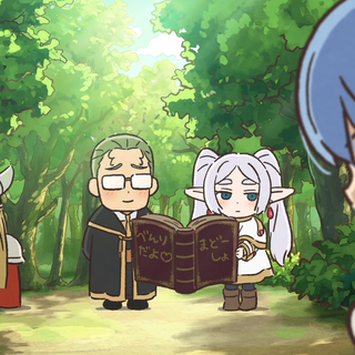 Frieren: Beyond Journey's End chibi wallpaper