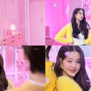 Jang Won-young and Sunghoon Butter wallpaper