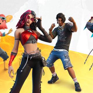 Boardwalk Warriors Fortnite wallpaper