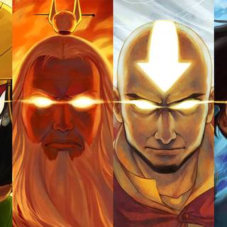 Avatar Tenzin art wallpaper