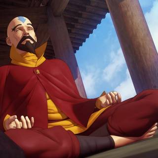 Avatar Tenzin art wallpaper