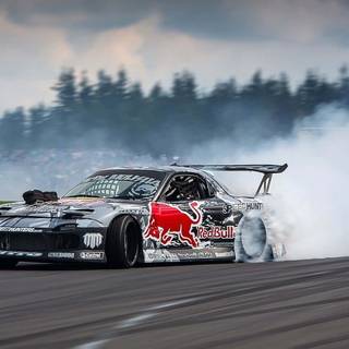 Supra Mk4 drifting wallpaper