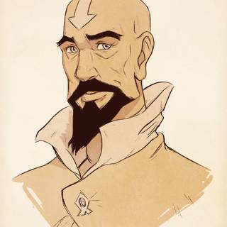 Avatar Tenzin art wallpaper