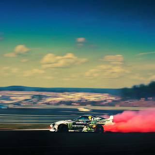 Supra Mk4 drifting wallpaper