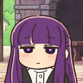 Frieren: Beyond Journey's End chibi wallpaper