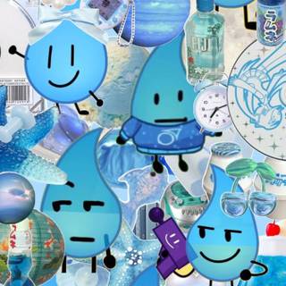 Teardrop BFDI phone wallpaper