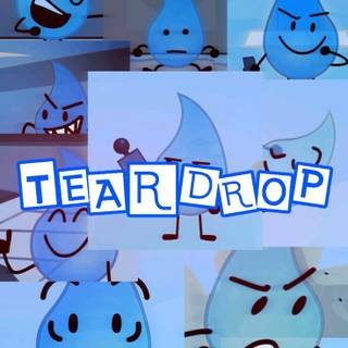 Teardrop BFDI phone wallpaper