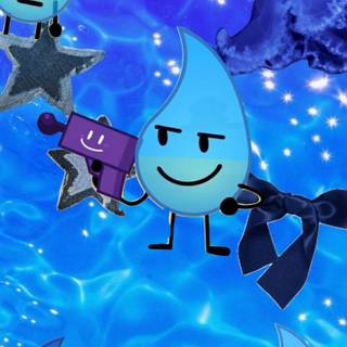 Teardrop BFDI phone wallpaper