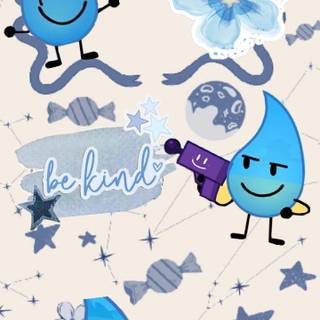 Teardrop BFDI phone wallpaper