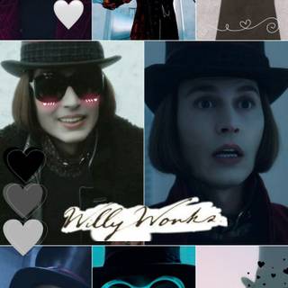 Willy Wonka funny wallpaper
