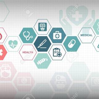 Health logo wallpaper