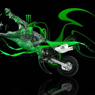 Kawasaki Monster Energy wallpaper