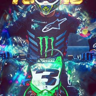 Kawasaki Monster Energy wallpaper