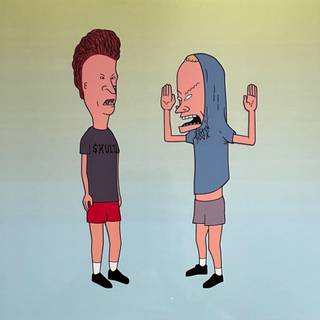 Cornholio Beavis and Butthead wallpaper