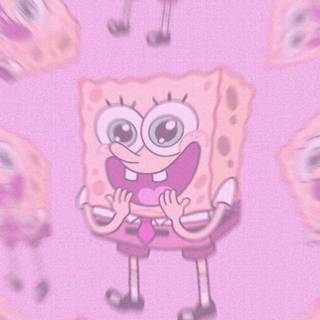 Spongebob pink wallpaper