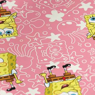 Spongebob pink wallpaper