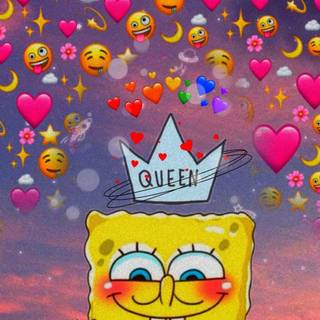 Spongebob pink wallpaper