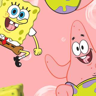 Spongebob pink wallpaper