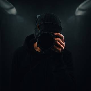 Dark camera wallpaper
