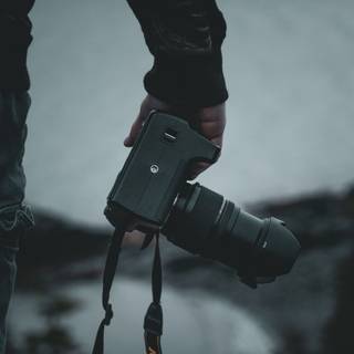 Dark camera wallpaper