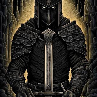 Evil knight wallpaper