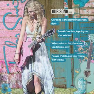 Taylor Swift Our Song wallpaper