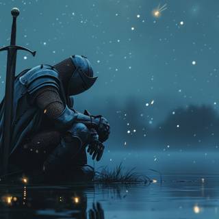 Evil knight wallpaper