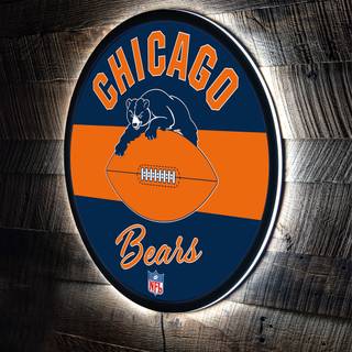 Chicago Bears logo wallpaper