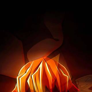 Zenitsu iPad wallpaper