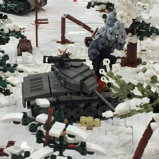 Lego WW2 wallpaper