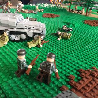 Lego WW2 wallpaper