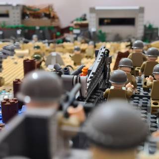 Lego WW2 wallpaper