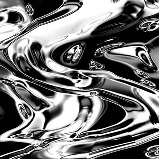 Black liquid metal wallpaper