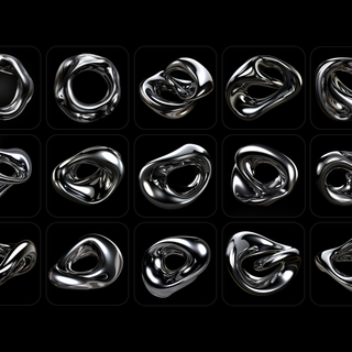 Black liquid metal wallpaper