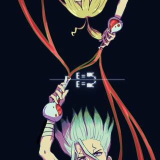 Dr. Stone Chibi wallpaper