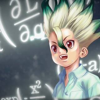 Dr. Stone Chibi wallpaper